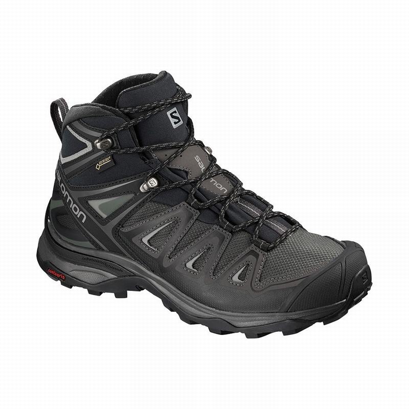 Salomon Vandrestøvler Dame Sort - X ULTRA 3 MID GORE-TEX (MYVXS-8419)
